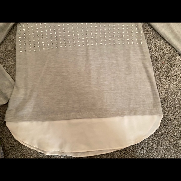 Ann Taylor Rhinestone Top - Picture 6 of 13